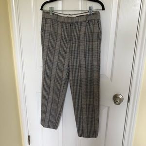 JCrew wool houndstooth pants